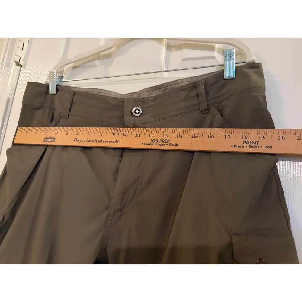 KÜHL Renegade Stealth Hiking Shorts Men 38 Olive Cargo